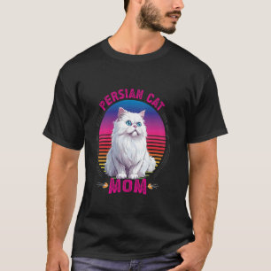 T-shirt Maman Chatte PERSERKATZEN MAMAN Chat Persan Femmes