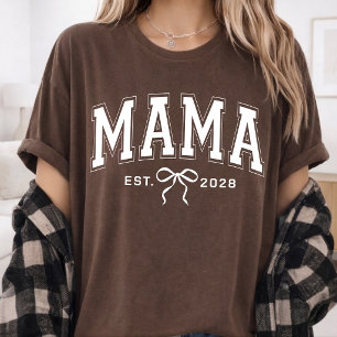 T-shirt Maman   Chemise personnalisée de première fête des