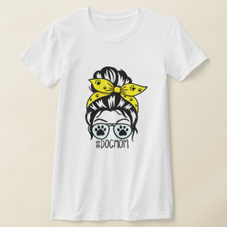 T-shirt maman chien