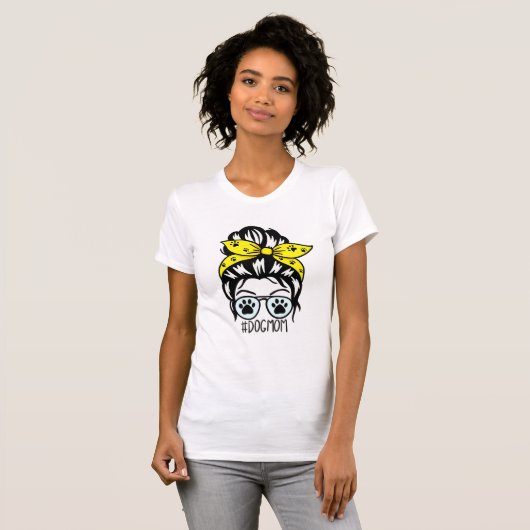 T-shirt maman chien (Devant entier)