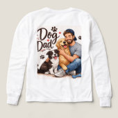 T-Shirt Maman Chien Bébé – Conception Cœur & Patte (Motif verso)