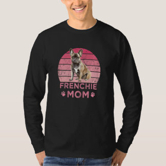 T-shirt Maman Chien Français Mères Maman Bulldog Français