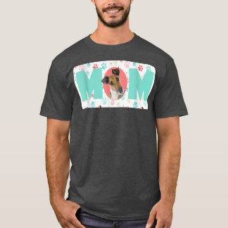 T-shirt Maman Chien O Fo Terrier (Smooth)