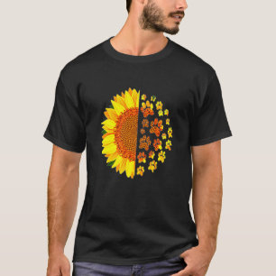 T-shirt Maman Chien Tournesol Vétérinaire Technicien Vétér
