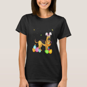 T-shirt Maman Chienne Féminine Lapin Mignon Berger Allema