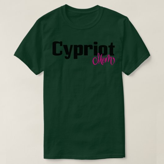 T-shirt Maman chypriote (Design devant)