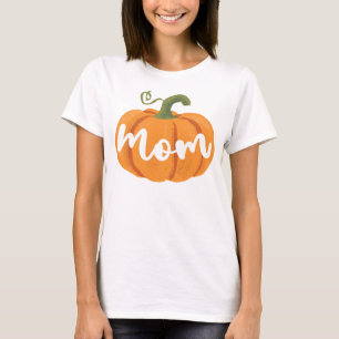 T-shirt Maman Citrouille Un Anniversaire fille Famille Cor