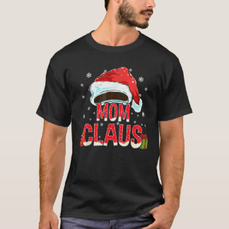 T-shirt Maman Claus Group Cadeaux jumelés Famille Noël