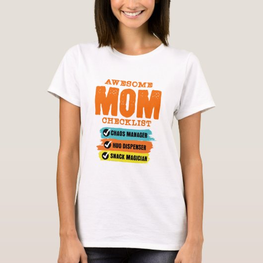 T-shirt Maman Cool géniale (Devant)