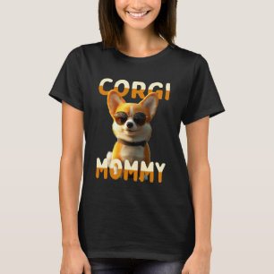 T-shirt Maman Corgi Chien Maman Corgis Fête des Mères Gall