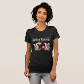T-shirt MAMAN d'Alaska de Klee Kai (Devant entier)