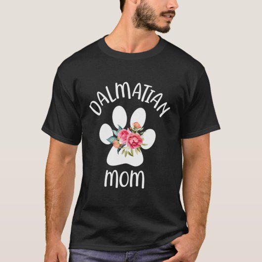 T-shirt Maman dalmate Pour Femmes (Devant)