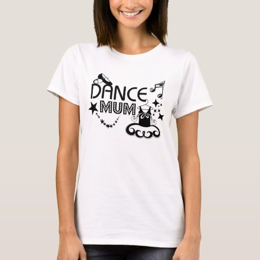 T-shirt maman danse (Devant)