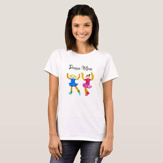 T-shirt Maman Danse (Devant entier)