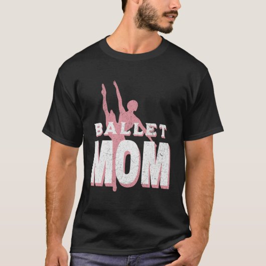 T-shirt Maman Danseuse Danse Classique Ballet Danseuse M (Devant)
