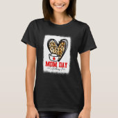 T-shirt Maman Day Vibes Leopard Nursing School Happy M (Devant)