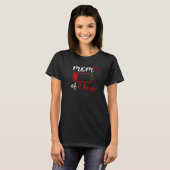 T-shirt Maman De 2 Garçons Mère Maman (Devant entier)