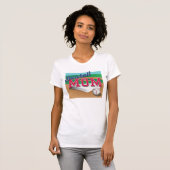 T-shirt Maman de base-ball (Devant entier)