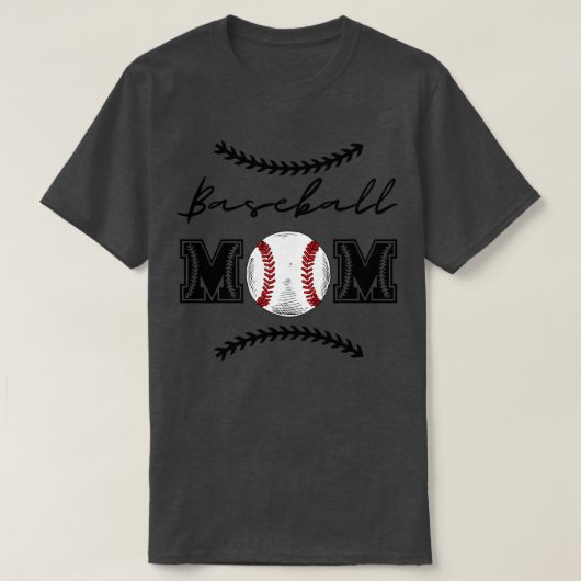 T-shirt Maman de baseball 14 (Design devant)