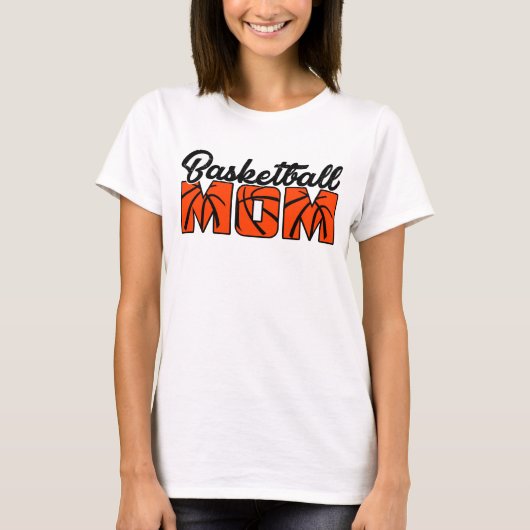 T-shirt maman de basket (Devant)