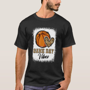 T-shirt Maman de basket-ball Jour de match Vibrations de b