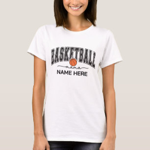 T-shirt Maman de basket-ball personnalisée