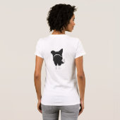 T-shirt Maman de border collie (Dos entier)