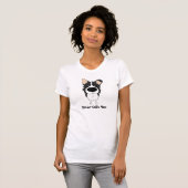 T-shirt Maman de border collie (Devant entier)