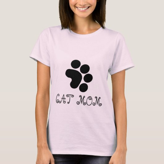 T-SHIRT MAMAN DE CAT (Devant)