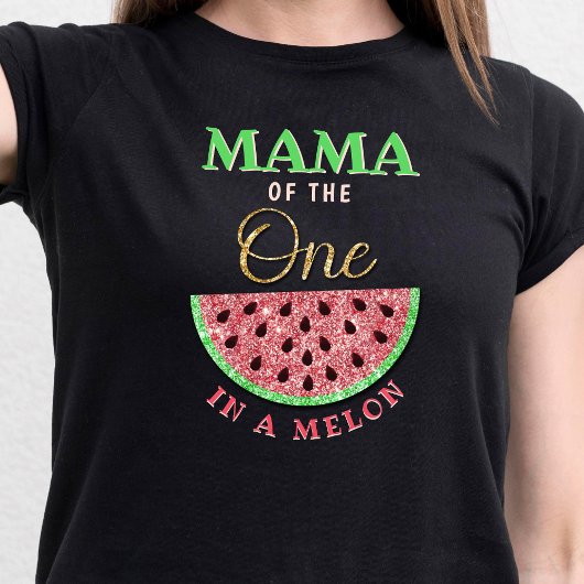 T-shirt Maman De Celui Dans Un Melon | Parents 1er anniver