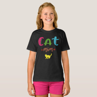 T-shirt Maman de chat