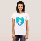 T-shirt Maman de chat (Devant entier)
