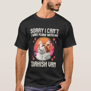 T-shirt Maman de chat DÉSOLÉE JE NE PEUX PAS PROJETS AVEC 