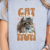 T-shirt Maman de chat, Maman de chat, Style rétro Amoureux