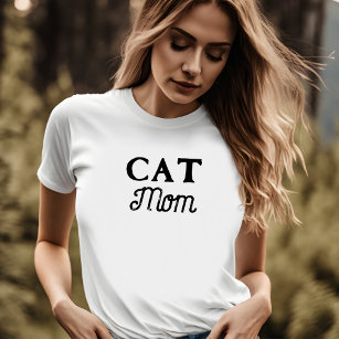 T-shirt Maman de chat   Propriétaire d'animal de compagnie