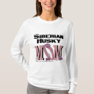 T-shirt MAMAN de chien de traîneau sibérien