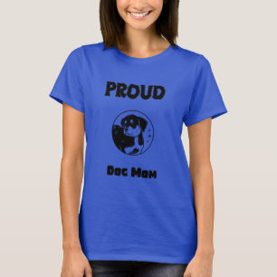 T-shirt Maman de chien fier