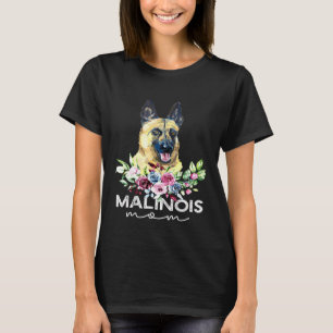 T-shirt Maman de Chien Malinois
