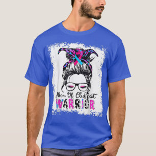 T-shirt Maman De Clubfoot GuerrierSensibilisation Rose & B