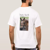 T-shirt maman de concours hippique (Dos)