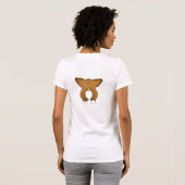 T-shirt Maman de corgi (Dos entier)