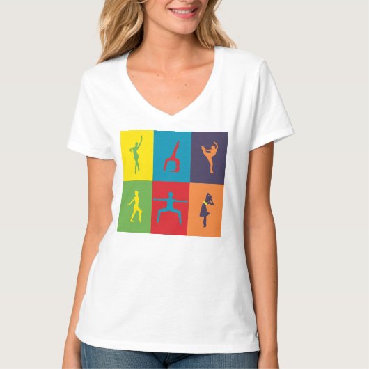 T-shirt Maman de danse (Devant)