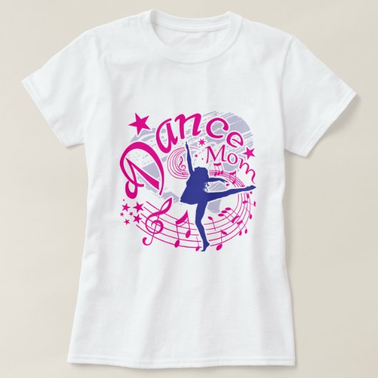 T-shirt Maman de danse (Design devant)