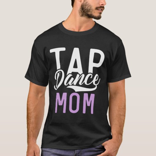 T-shirt Maman de danse à claquettes (Devant)