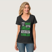 T-shirt Maman de Disc Golf Joueuse de Golf Golfeuse Graphi (Devant entier)