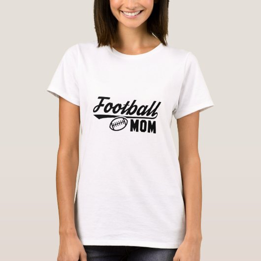 T-shirt Maman de football (Devant)