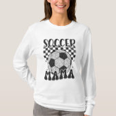 T-shirt Maman de football (Devant)