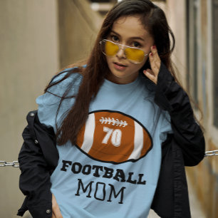T-shirt Maman de football Numéro Jersey