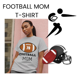 T-shirt Maman de football Numéro Jersey