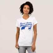T-shirt maman de great dane (Devant entier)